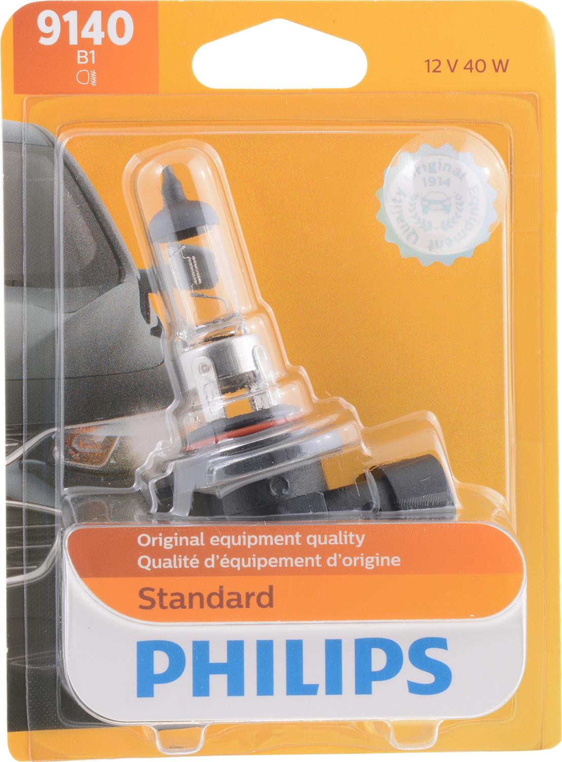 2016 FORD F 150 Philips Auto Lighting 9140B1 Philips Standard Halogen