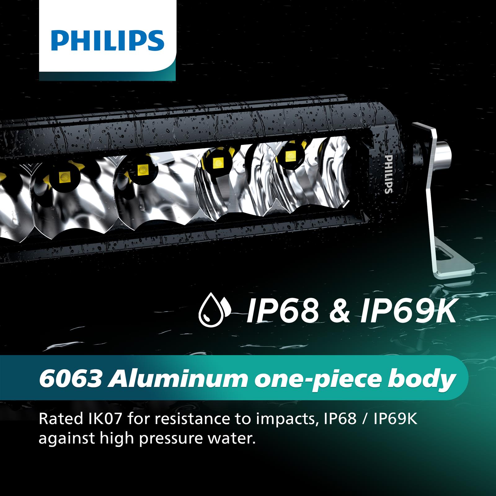 Philips Auto Lighting UD5014LX1 Philips Ultinon Drive LED Light Bars