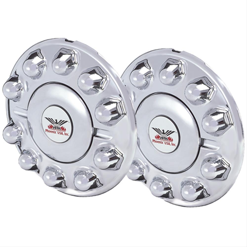 Phoenix USA QH1002FAS Phoenix Standard Hub Covers Summit Racing