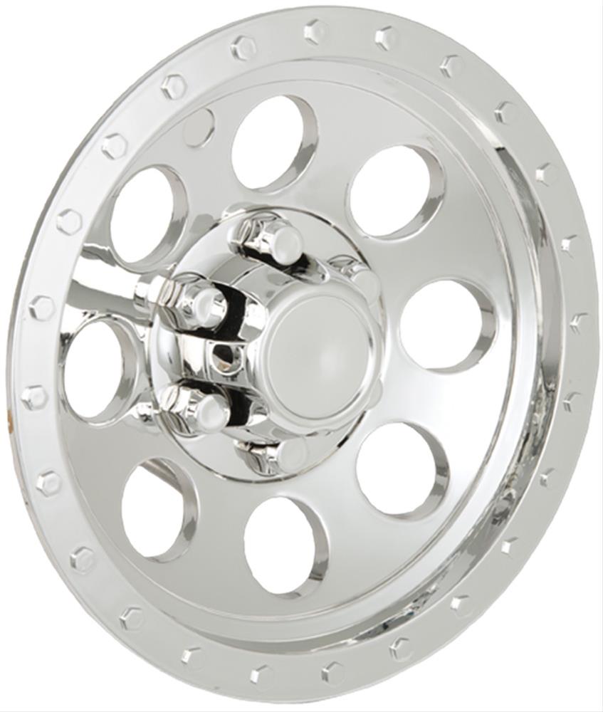 Phoenix USA QT10CHB Phoenix Quick Trim Golf Cart and Mower Wheel Covers