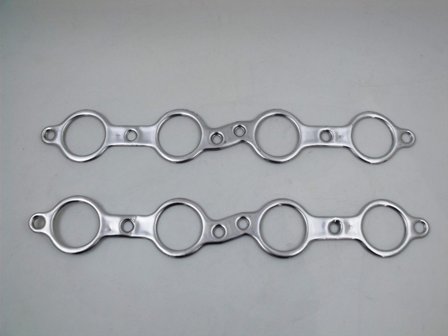 Patriot Seal-4-Good Header Gaskets 66087 Exhaust Gaskets, Header, Seal-4-Good, Aluminum, 1.90 in. Round Port, Chevy, 5.7L, Pair