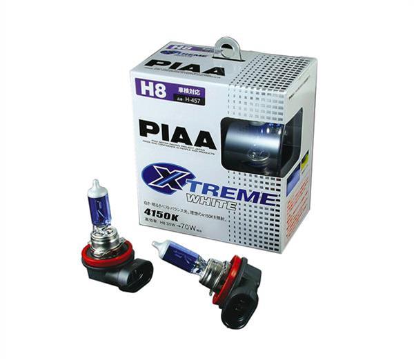 PIAA Xtreme White Plus Light Bulbs 18235 Bulbs, Plus, H8, 35 watt, White, Pair thumbnail 4