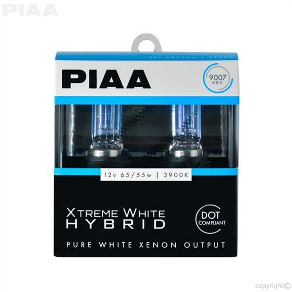 PIAA Light Bulbs HE-961 Bulb, 9007 (HB5) Xtreme White Hybrid Twin Pack - 3900K - 12V 65/55W thumbnail 2