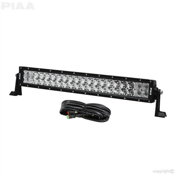 PIAA Light Bars, Pods and Fog Lights 26-06120 Auxiliary Light, Quad Series 20" Dual Row LED Bar Kit in Combo Beam thumbnail 2