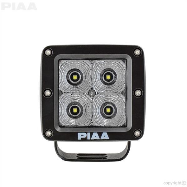 PIAA Light Bars, Pods and Fog Lights 26-06303 Auxiliary Light, Quad Series LED Cube Kit in Flood Beam w/ Harness thumbnail 4