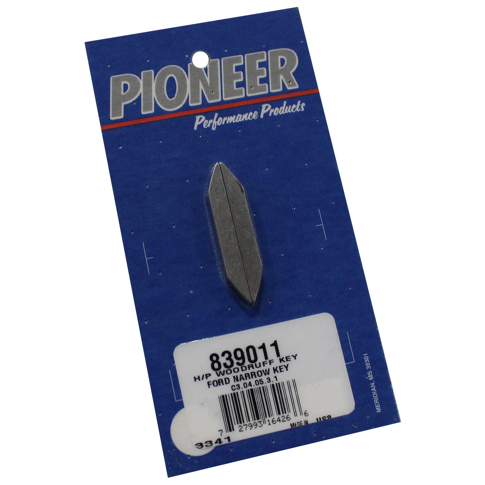 【9/15削除】FortPeat 彼岸 DreamWorld A+Bセット Pioneer Automotive 839011 Pioneer Shaft Keys | Summit Racing