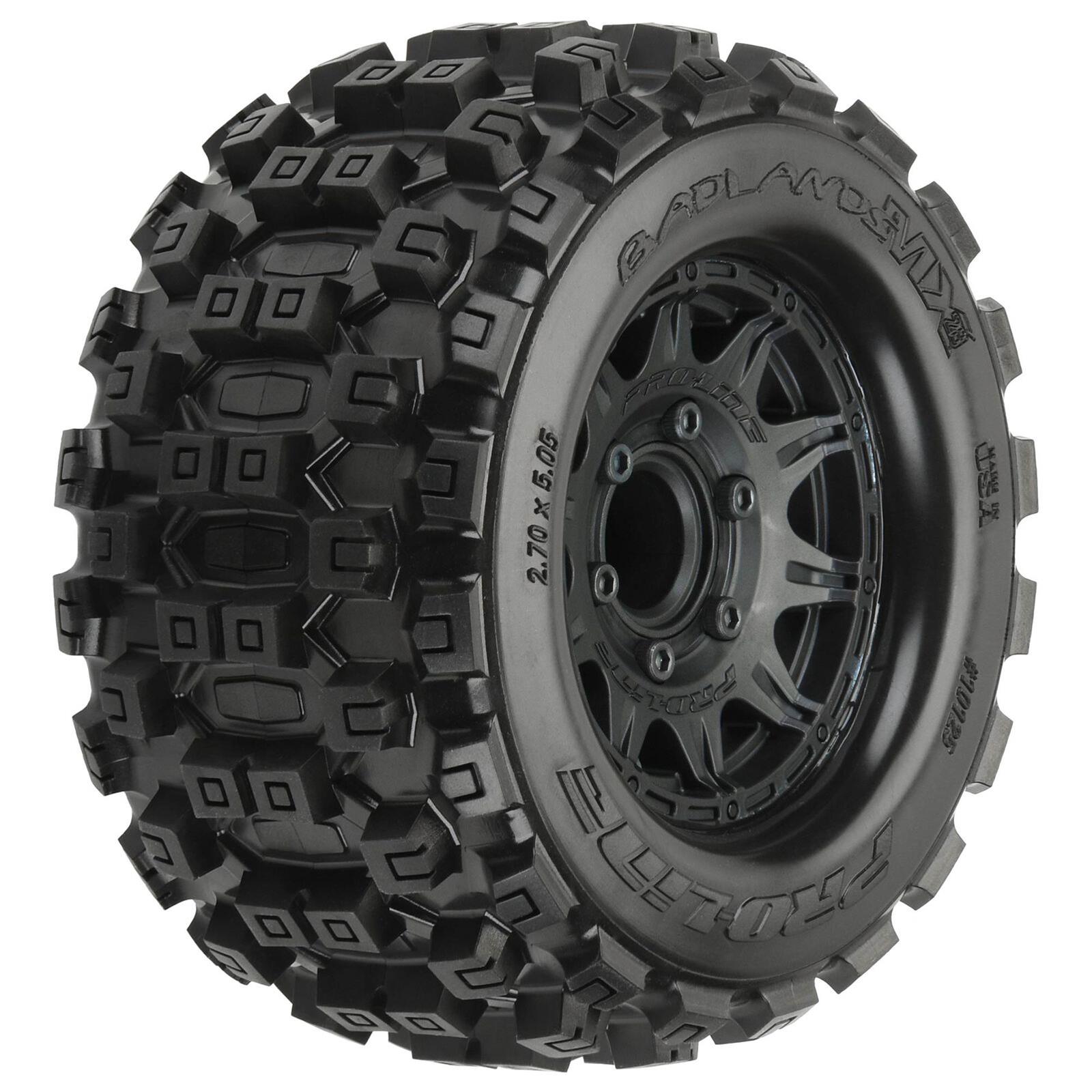 Proline Racing PRO1012510 Pro-Line Badlands MX28 Mounted Wheels