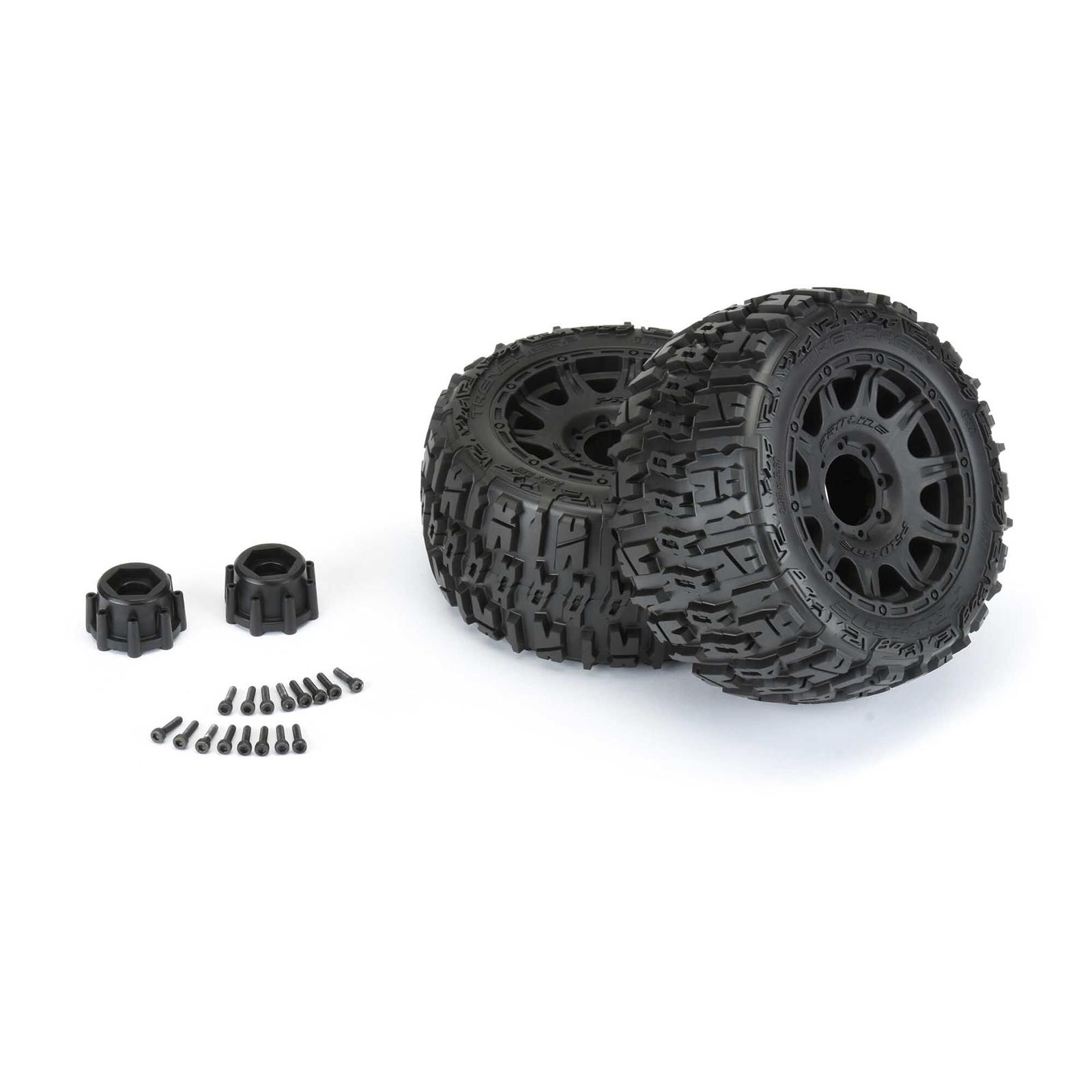 Proline Racing PRO1017510 Pro-Line Trencher LP Mounted Wheels and
