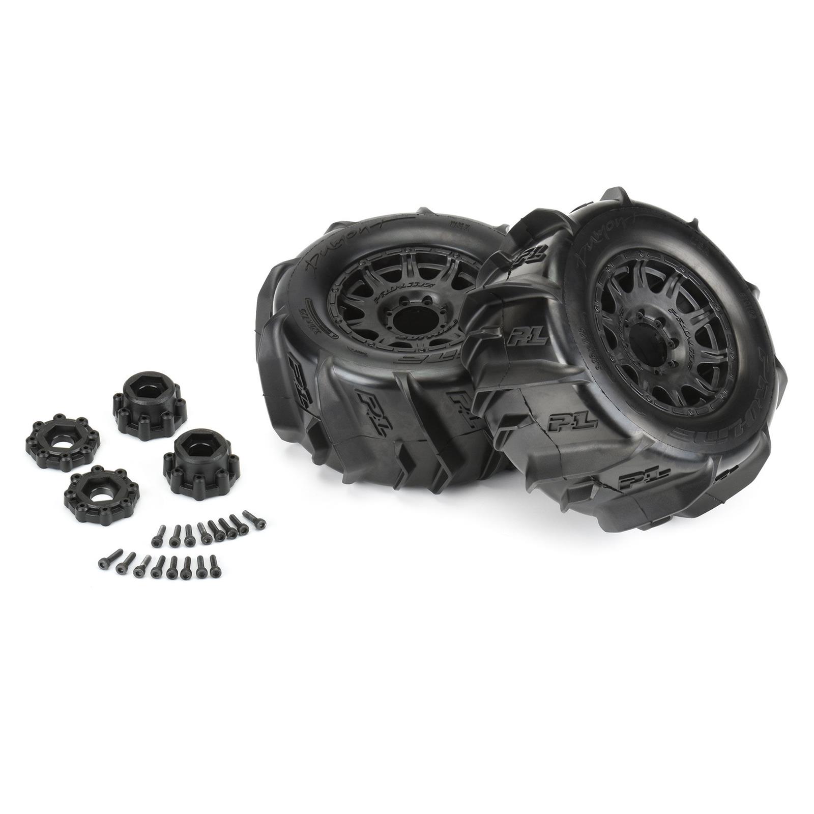 PNEUS PRO-LINE DUMONT 3.8 MONTÉS RAID NOIR ROUES 17 | Passe-Temps 3000