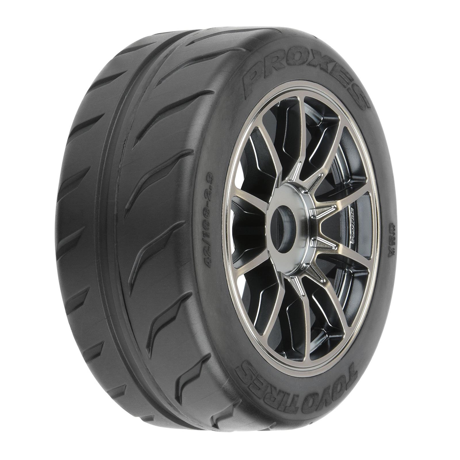Proline Racing PRO1019911 Pro-Line Toyo Proxes R888R Belted Wheels