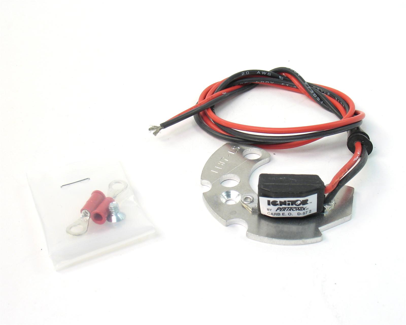 PerTronix Ignitor Lobe Sensor Solid-State Ignition Systems 1187LS System, Ignitor® Solid State, Negative Ground, Vacuum and Mechanical, 12 V, Each