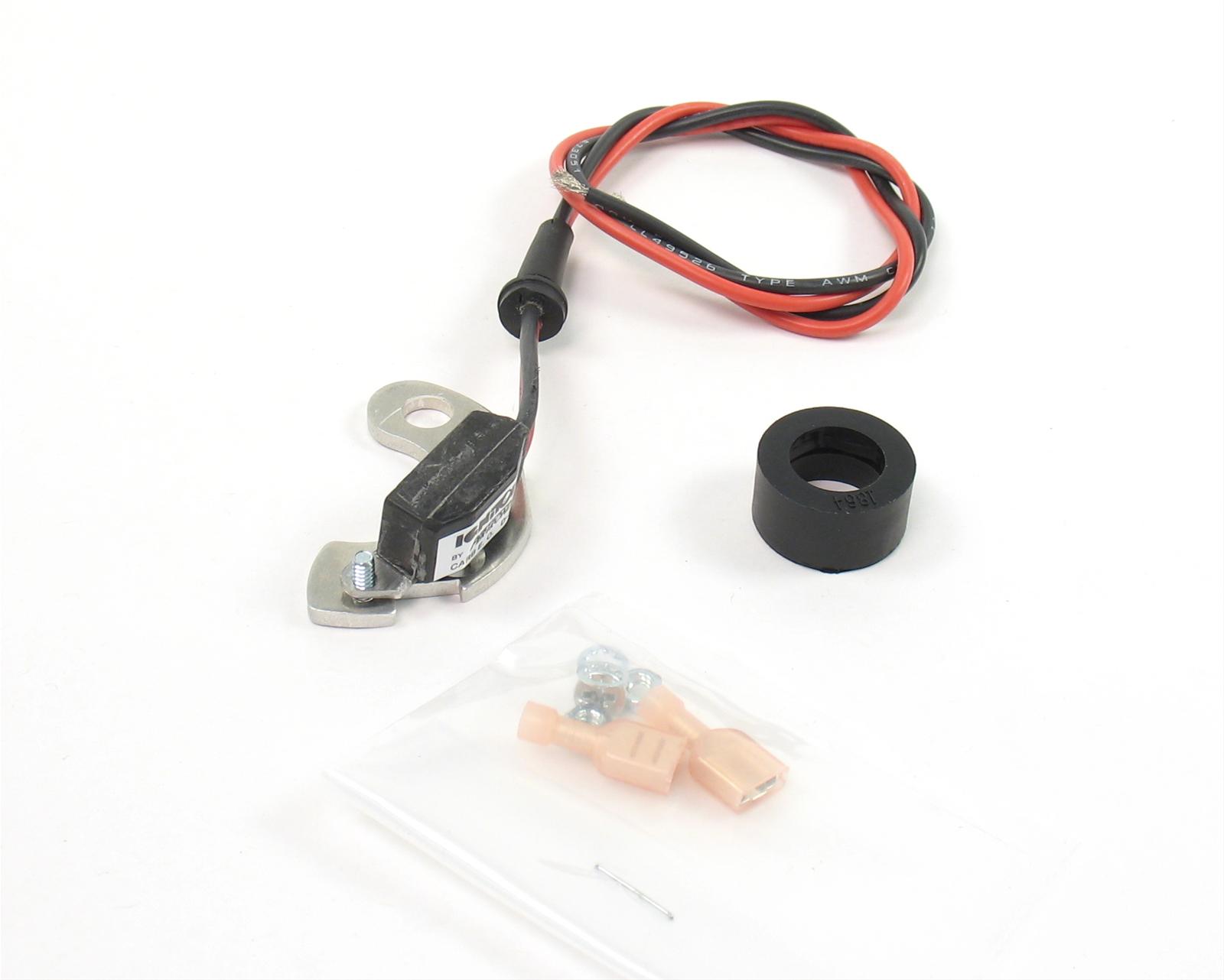 PerTronix Ignitor® Solid-State Ignition Systems 1864LA Electronic Distributor Conversion Kits, Solid-State, Hall Effect, 12 V, Negative Ground, Single Point, Mercedes-Benz, L6, Kit