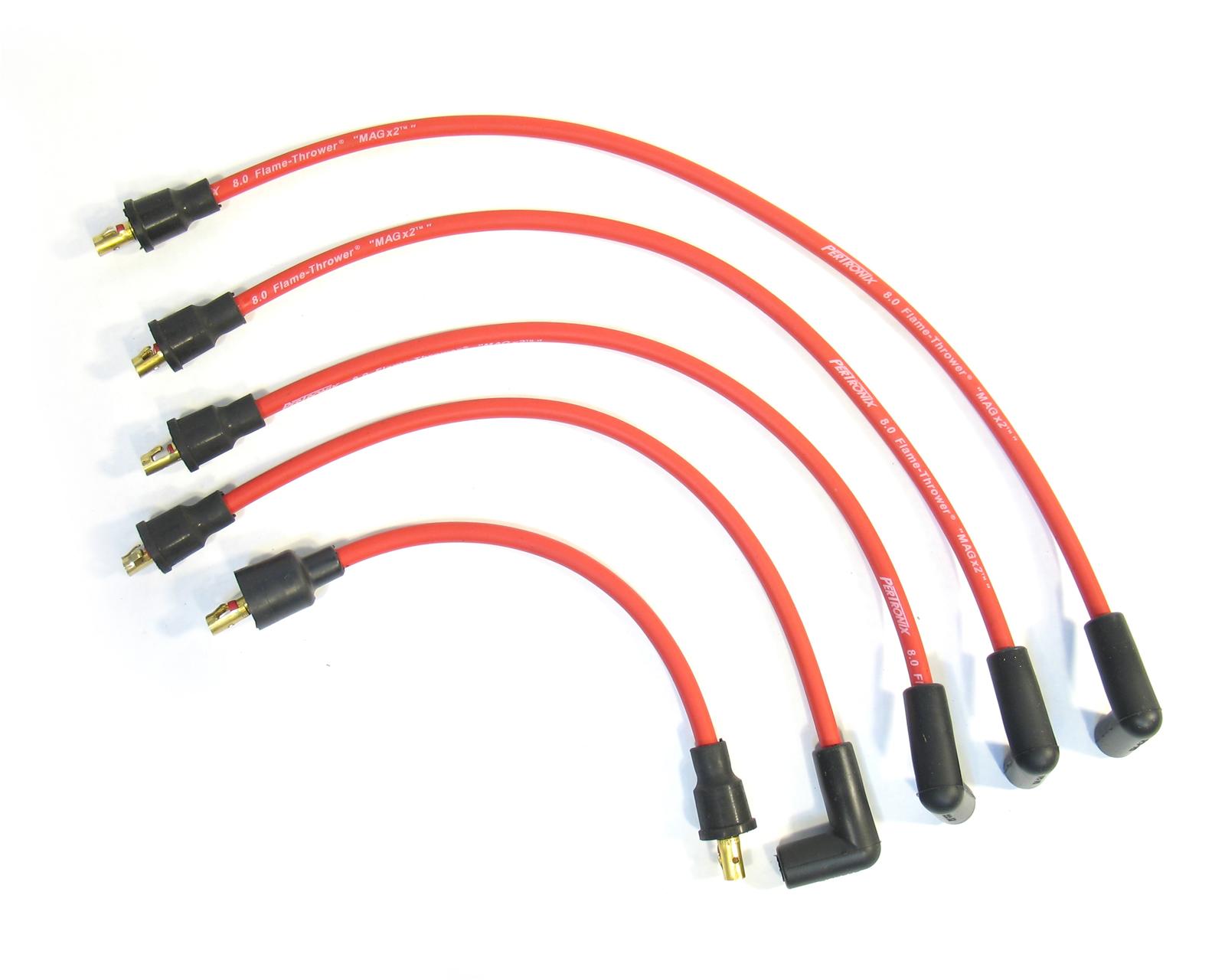PerTronix 804412 PerTronix FlameThrower Spark Plug Wire Sets Summit