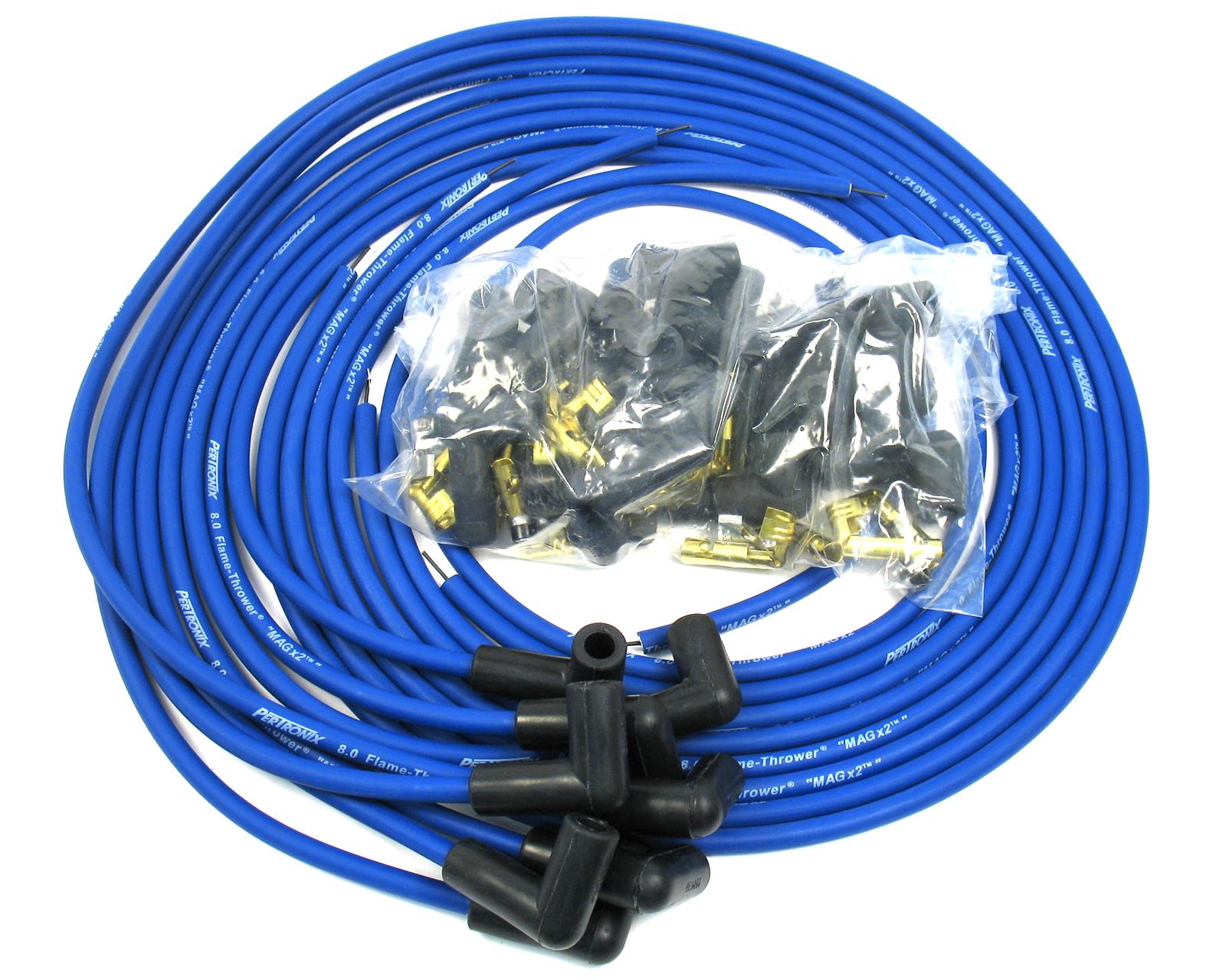 PerTronix 8MM Universal Wire Set (Blue) 808390 PerTronix 8MM Universal Wire Set (Blue) 808390