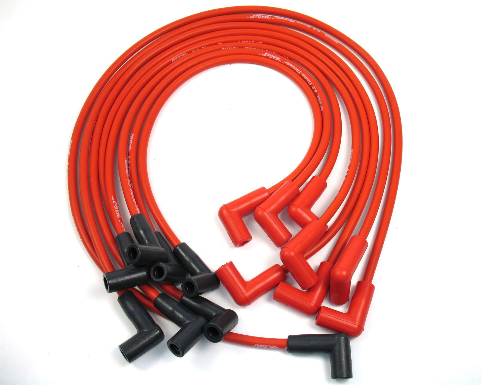 PerTronix 808412 PerTronix FlameThrower Spark Plug Wire Sets Summit Racing
