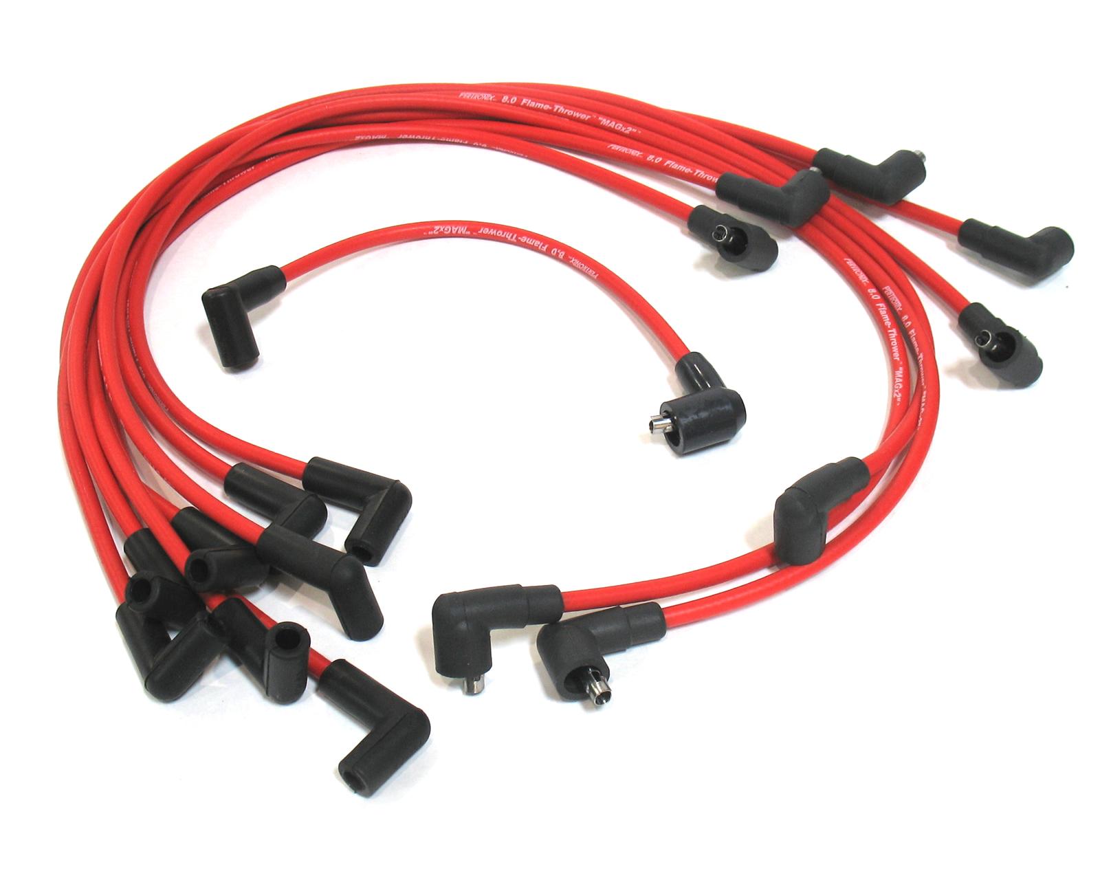 PerTronix 808450 PerTronix FlameThrower Spark Plug Wire Sets Summit Racing