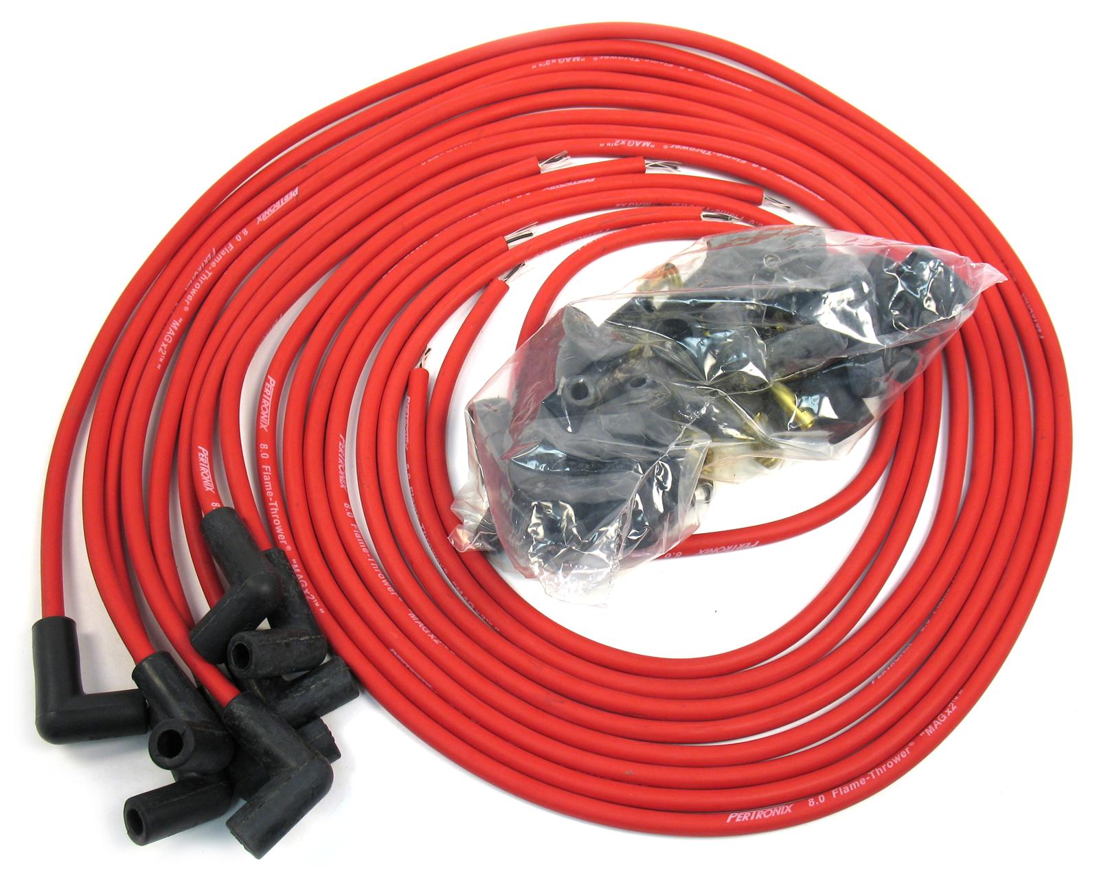 PerTronix 808490 PerTronix Flame-Thrower Spark Plug Wire Sets