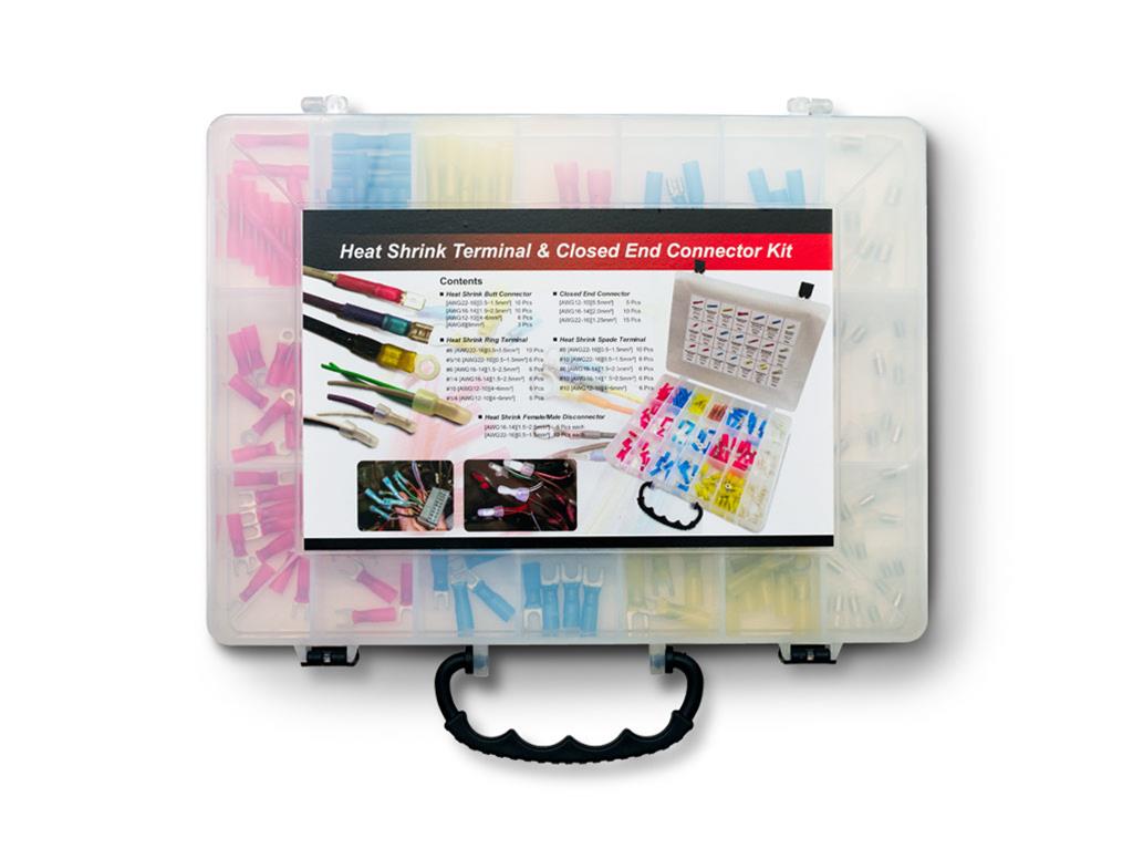 PerTronix Terminal Kits A2011 Solderless Kit, with Heat Shrink Ends, Case Included, Kit thumbnail 2