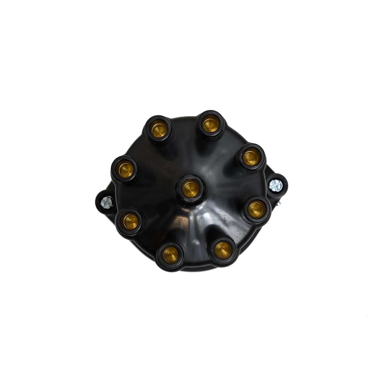 PerTronix Flame-Thrower Plug and Play Billet Distributors with Ignitor II® Module D100710 Distributor, Play, Hall Effect, Mechanical, Vacuum Advance, Black Cap, Chevy, Big/Small Block, Each thumbnail 4