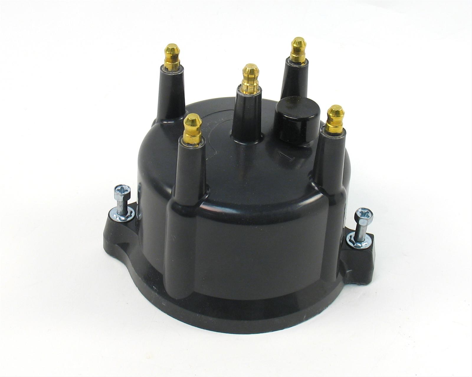 PerTronix Distributor Caps D654710 Cap, 4 cyl Billet black