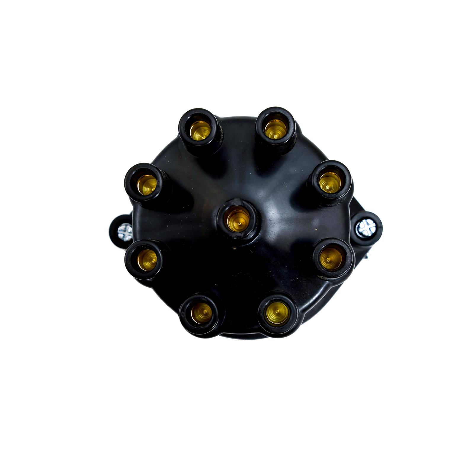 PerTronix Flame-Thrower Plug and Play Billet Distributors with Ignitor III® Module D7100700 Distributor, Play, Hall Effect Pickup, Vacuum Advance, Black Cap, Chevy, Big/Small Block, Each thumbnail 2
