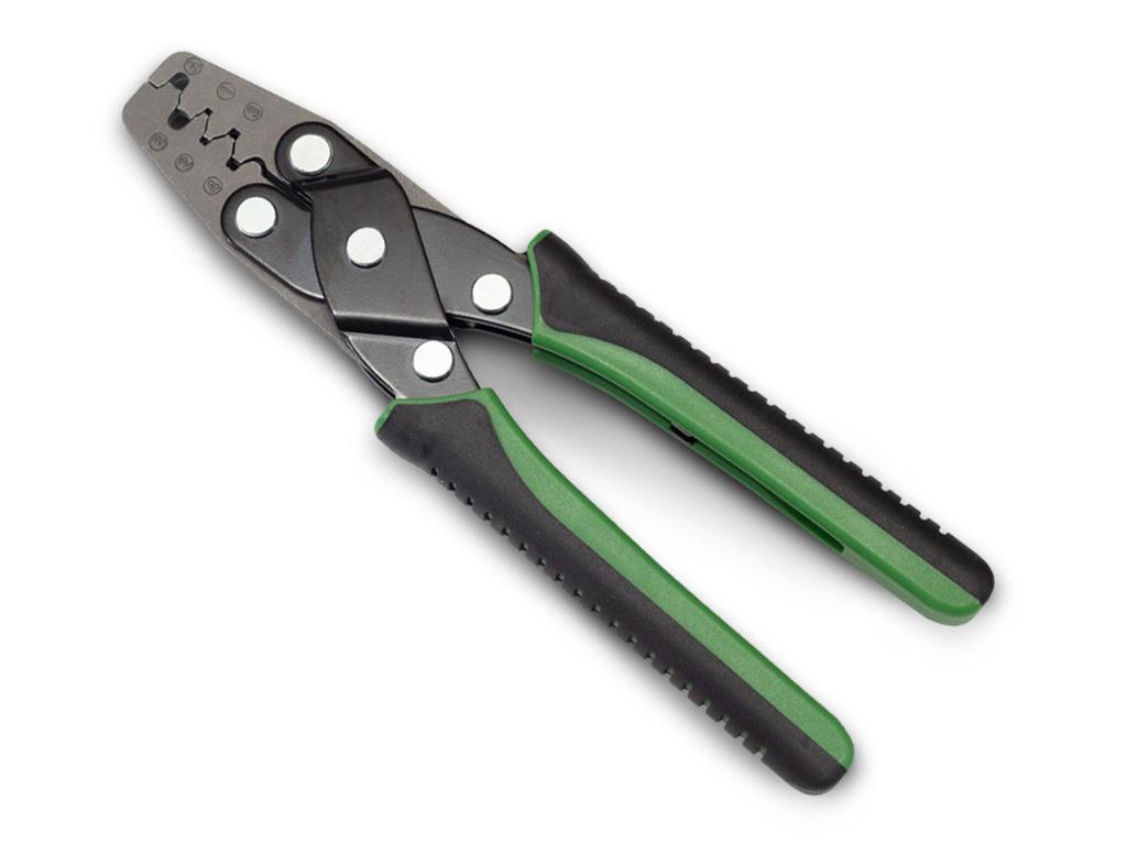 PerTronix Crimping Pliers T3006 Wire Tool, Steel, Black Oxide, Plastic Handle, Black/Green, Delphi Weather Pack, 22-14 Gauge, Each thumbnail 3