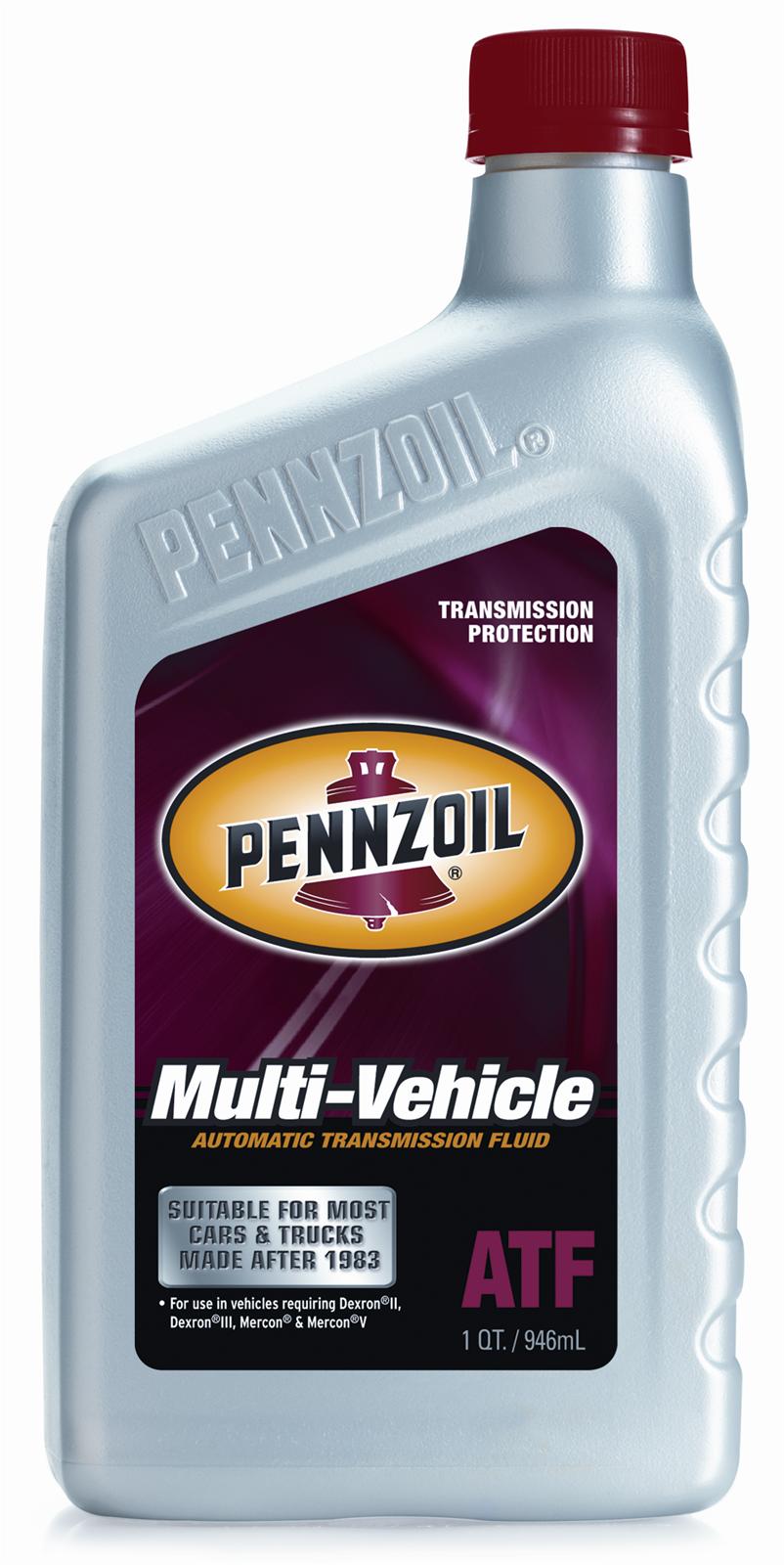 Penzzoil Multi Vehicle Transmission Fluid ATF for All Car in