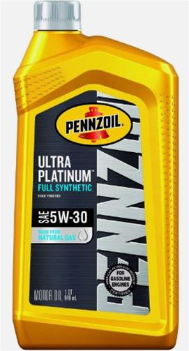 Pennzoil PENZ530UP Pennzoil Ultra Platinum Motor Oil with PurePlus