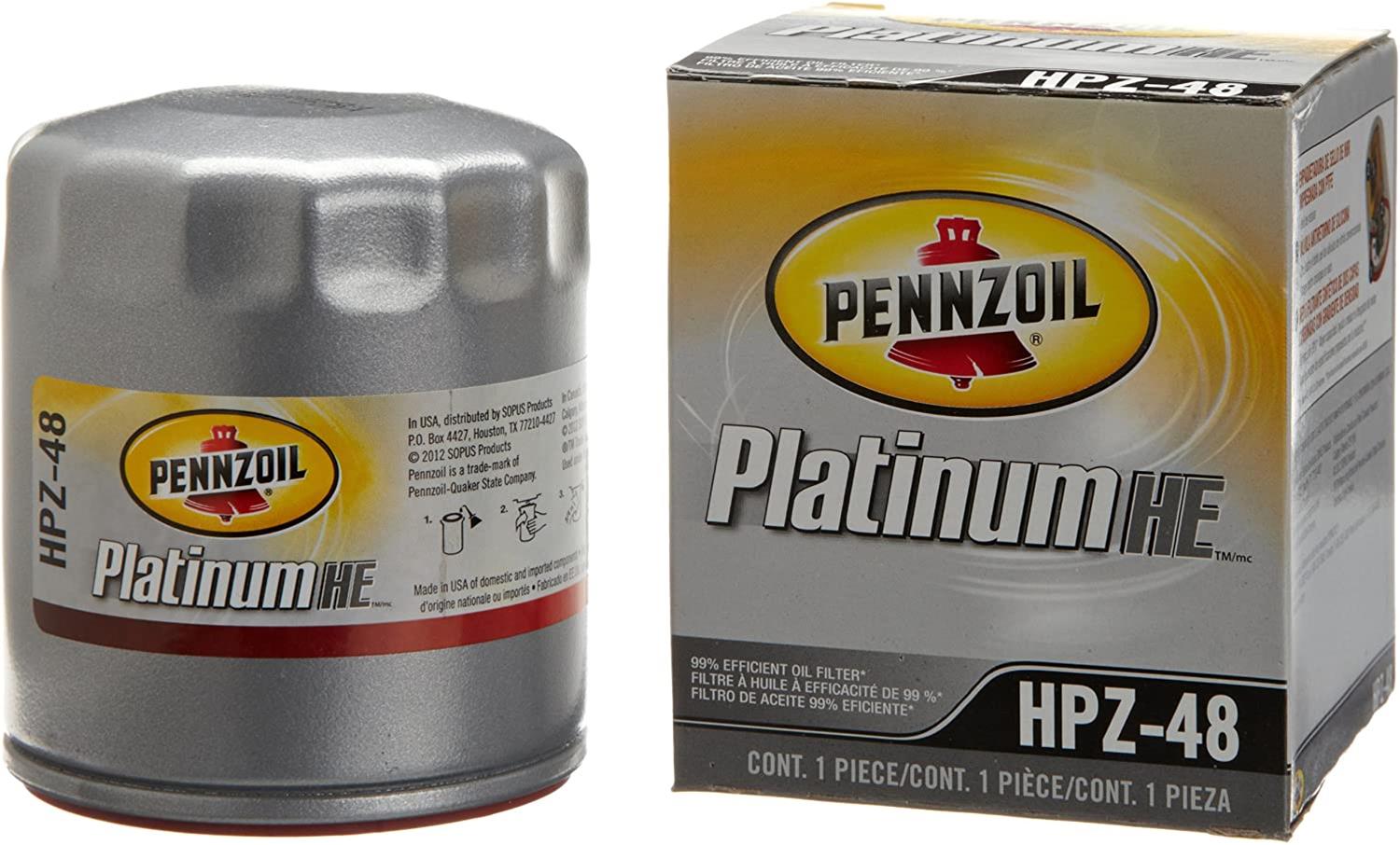 Pennzoil 800002570 Pennzoil Platinum Oil Filters Summit Racing