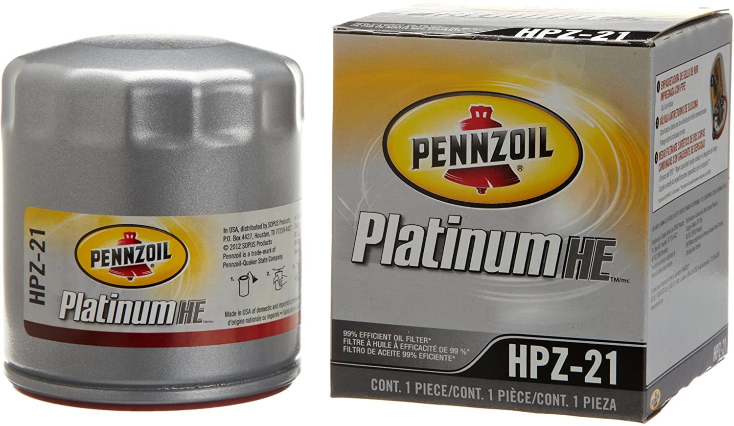 Pennzoil 800002580 Pennzoil Platinum Oil Filters Summit Racing