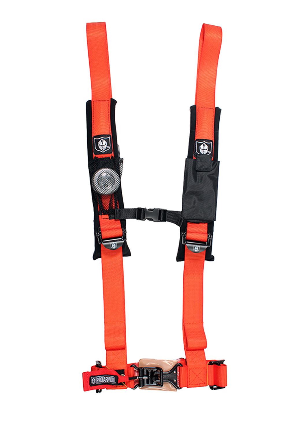 Pro Armor A114220OR Pro Armor UTV 4Point Harnesses Summit Racing