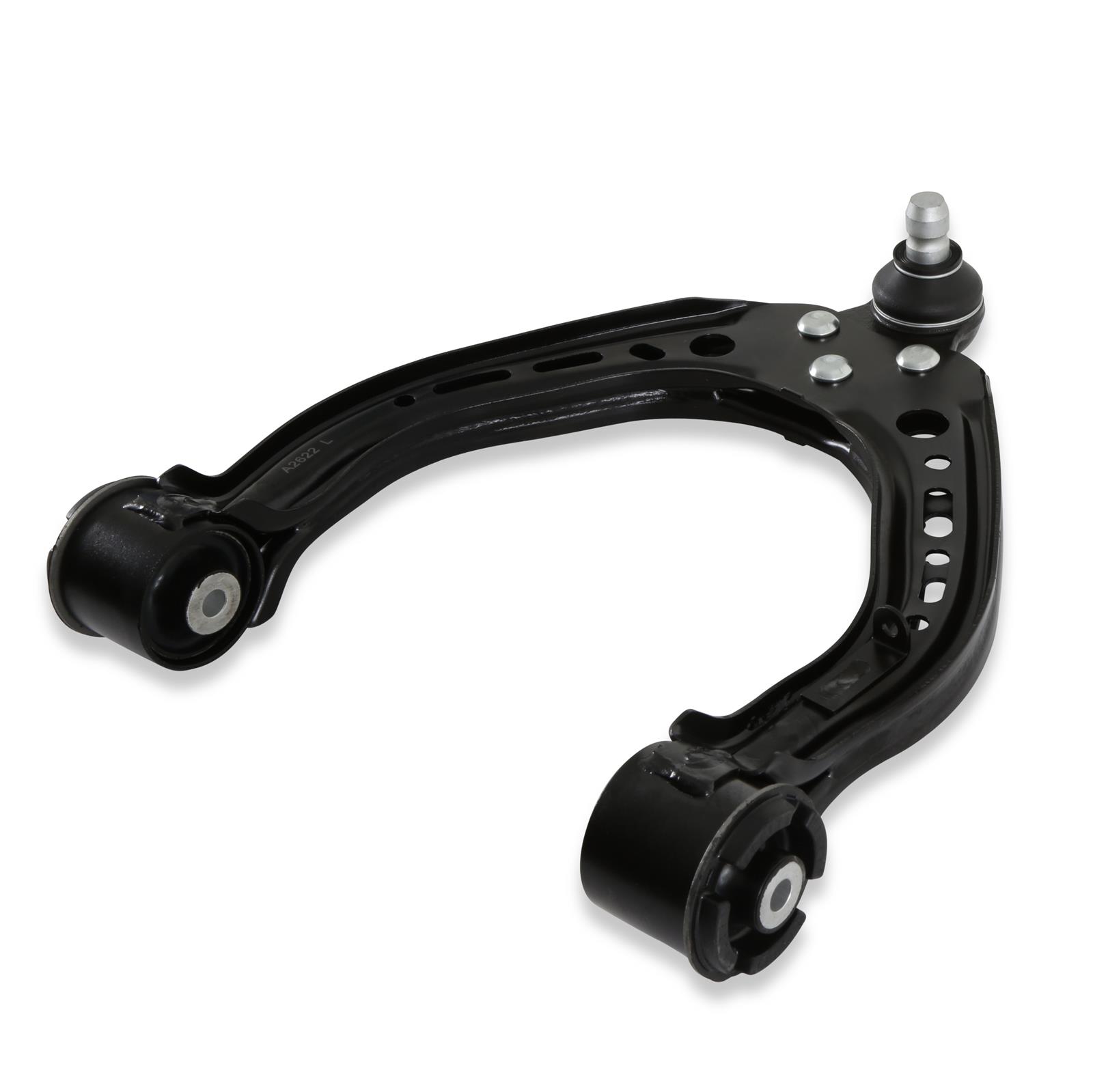 Proforged Control Arm Assemblies for 2012-2020 S - 108-10258 Arm, Front Driver Side Upper, Stock Style, Rubber Bushings, Black, Steel, Tesla, Each thumbnail 6