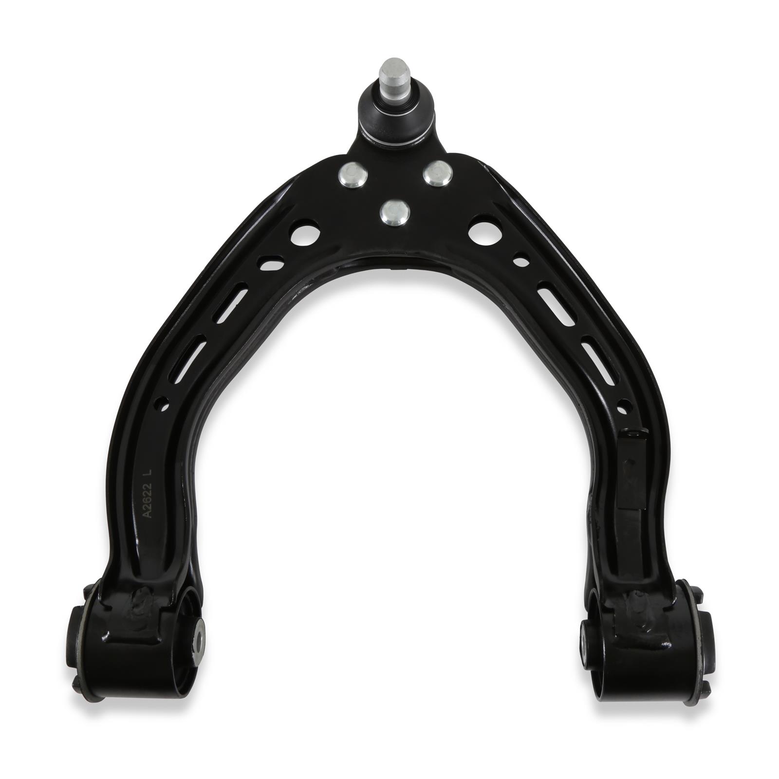 Proforged Control Arm Assemblies for 2012-2020 S - 108-10258 Arm, Front Driver Side Upper, Stock Style, Rubber Bushings, Black, Steel, Tesla, Each thumbnail 2