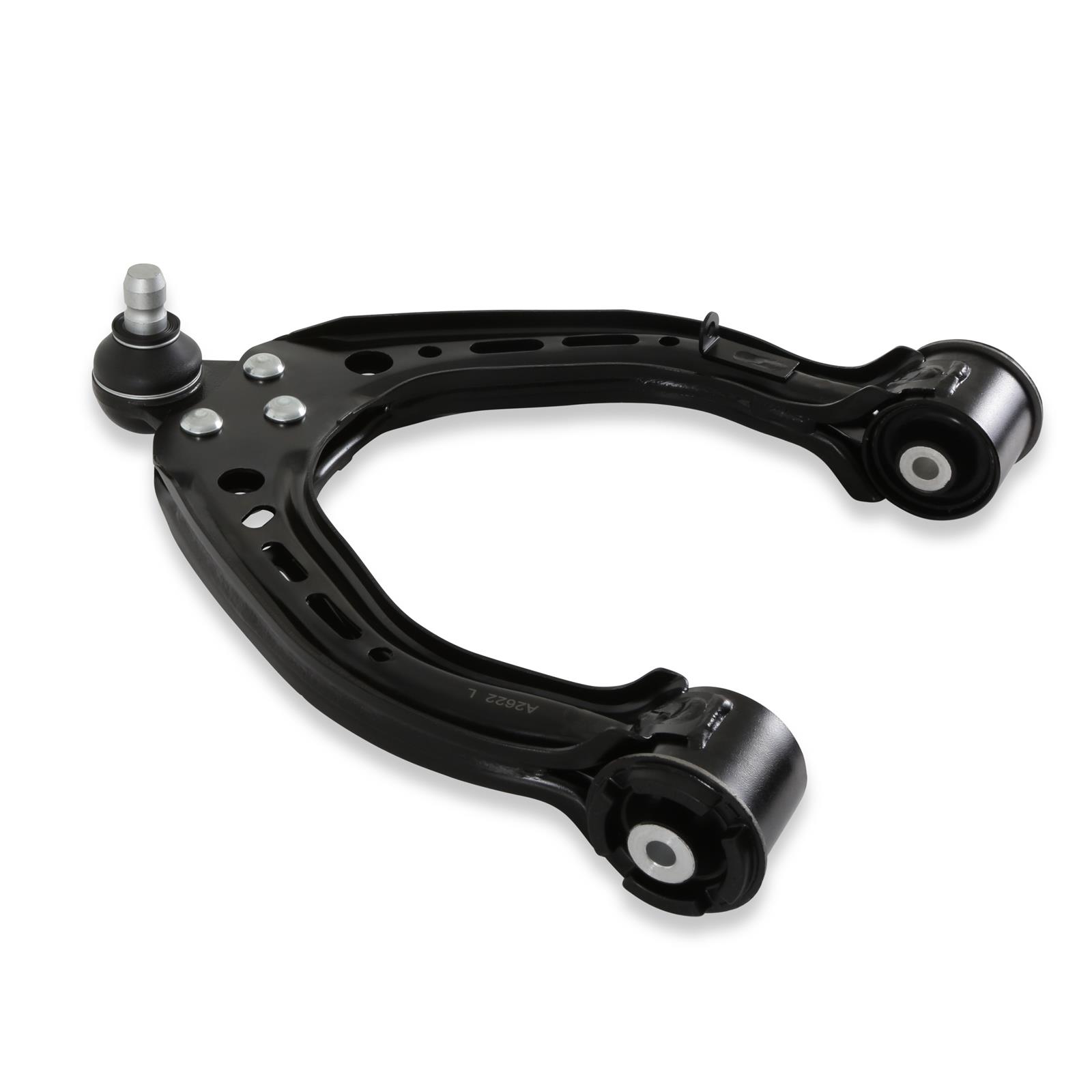 Proforged Control Arm Assemblies for 2012-2020 S - 108-10258 Arm, Front Driver Side Upper, Stock Style, Rubber Bushings, Black, Steel, Tesla, Each thumbnail 5