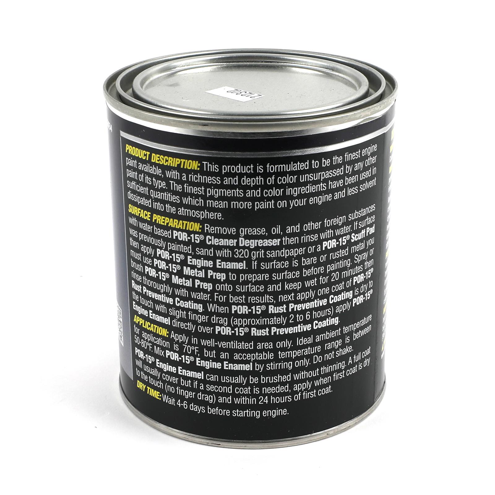 P.O.R.-15 42034 POR-15 Engine Enamels | Summit Racing