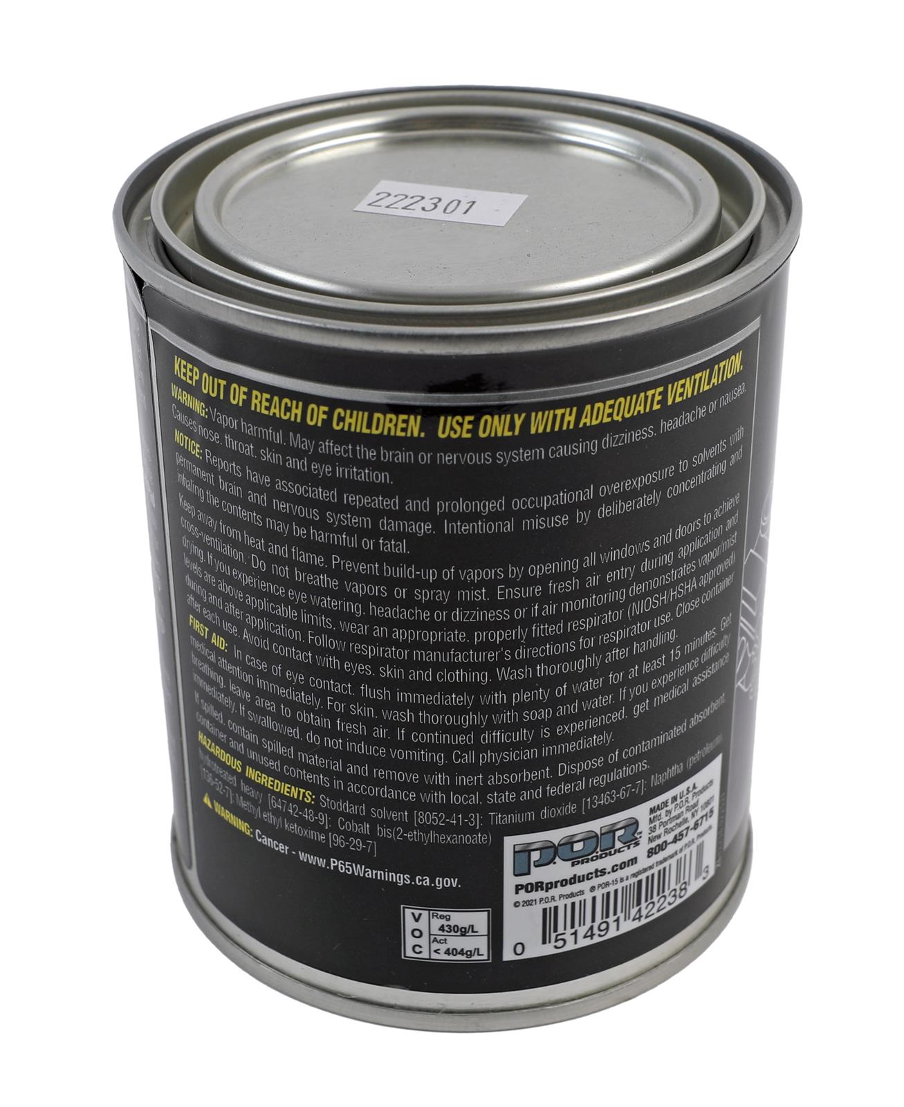 P.O.R.-15 42238 POR-15 Engine Enamels | Summit Racing