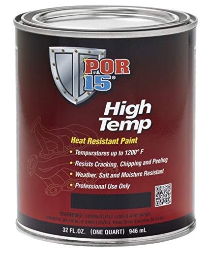 P.O.R.-15 44104 POR-15 High Temperature Paint | Summit Racing