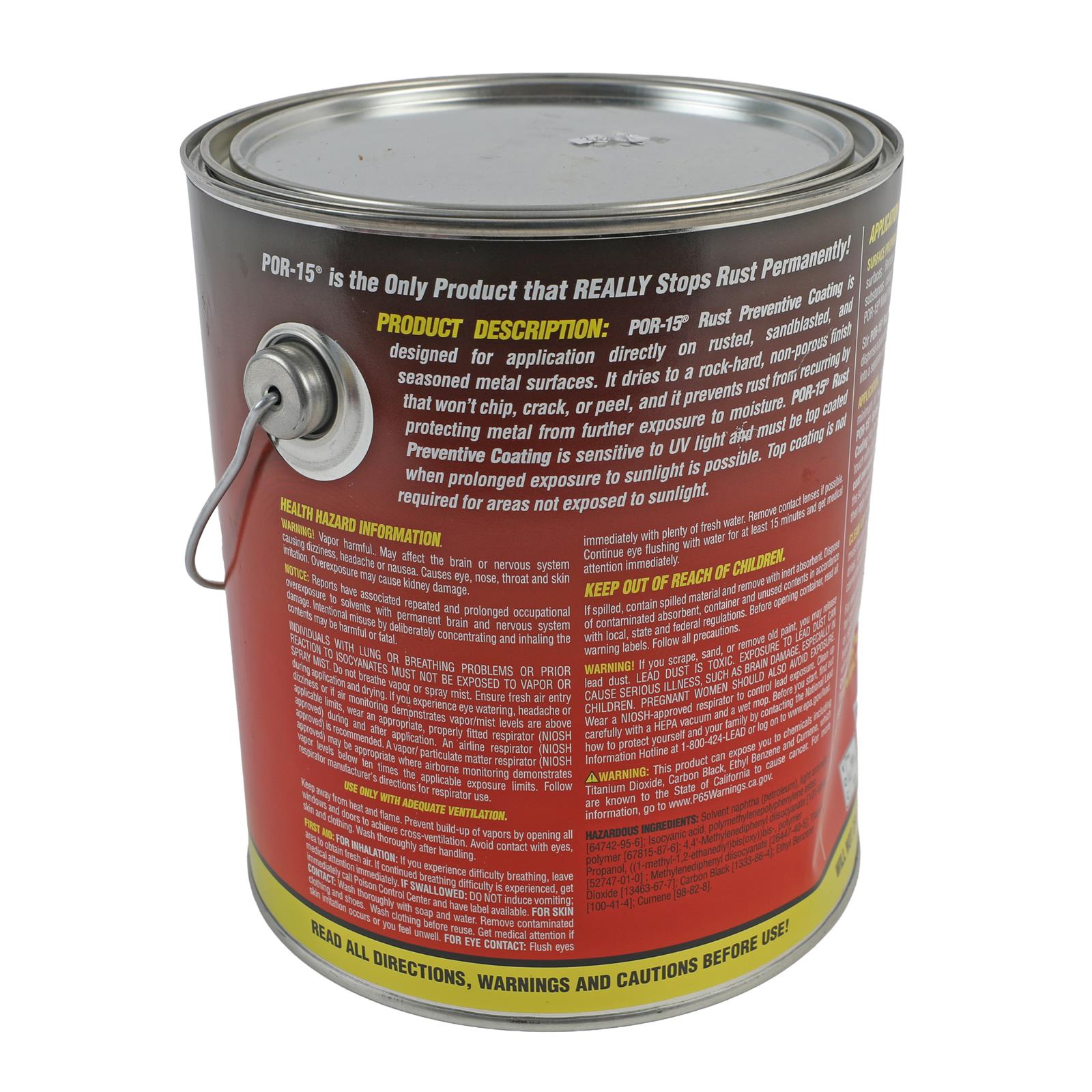 POR-15(ピーオーアール15) Rust Preventive Paint シルバー 1L P.O.R.