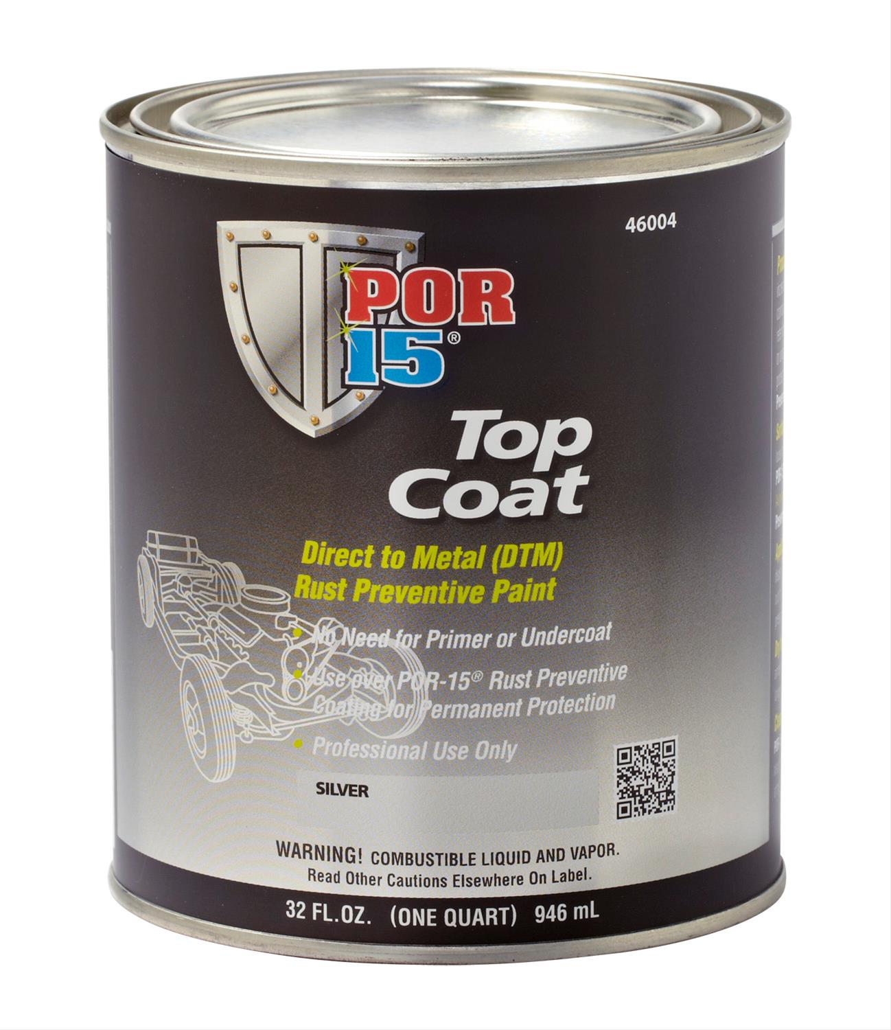 POR15 45901 POR15 Top Coat Paint Summit Racing