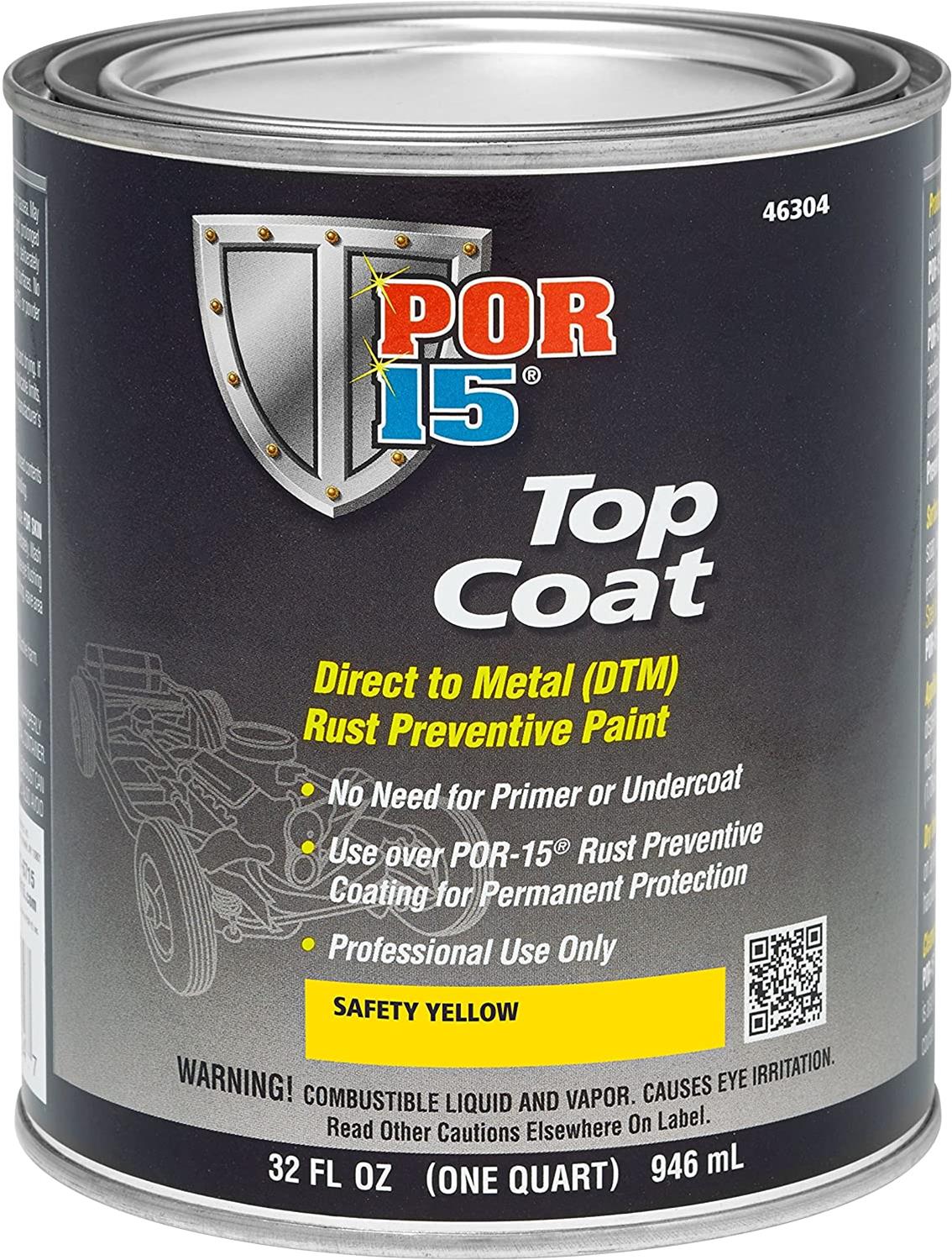 P.O.R.-15 46304 POR-15 Top Coat Paint | Summit Racing