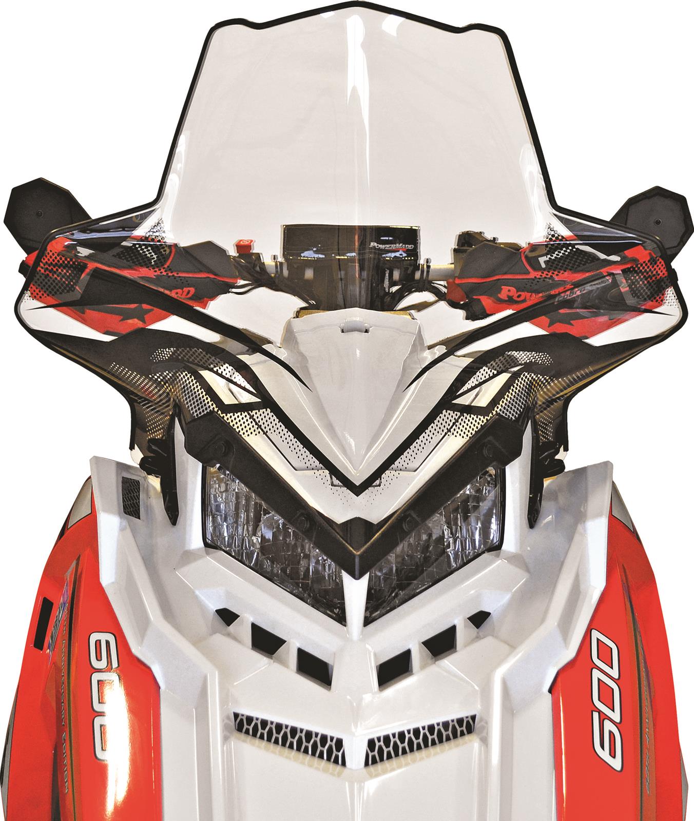 PowerMadd 11640 PowerMadd Cobra Snowmobile Windshields Summit Racing