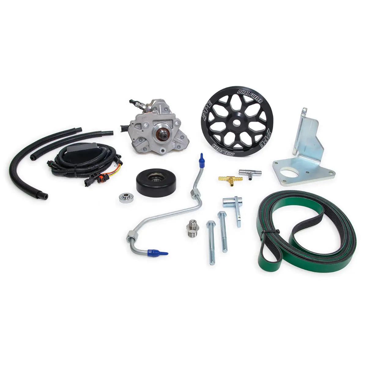 Pacific Performance Engineering Dual Fueler CP3 Injection Pump Kits 113061000 Kit, Diesel, Mechanical Type, Fuel Injected, Fits Models With LB7 Engine Only, Kit