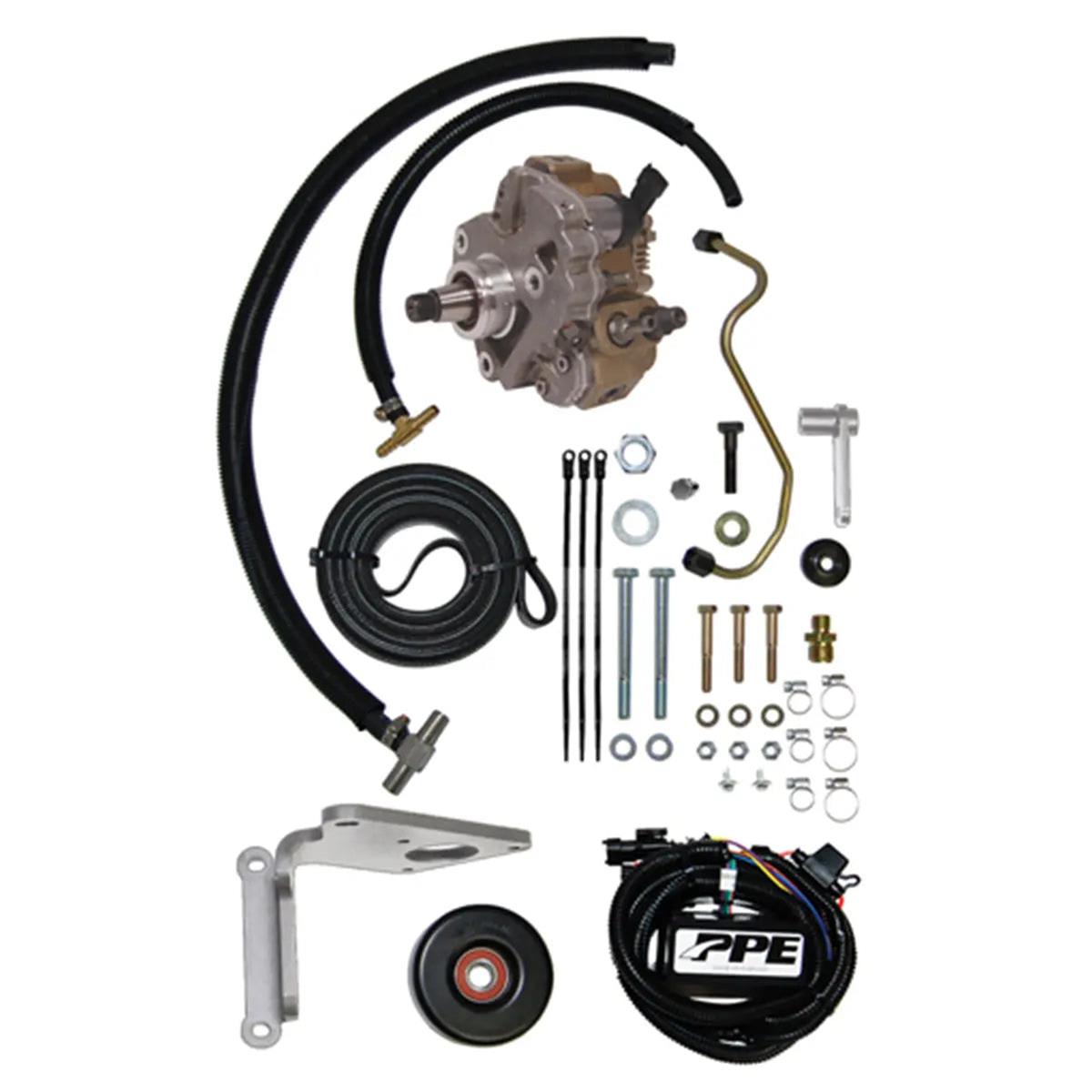 Pacific Performance Engineering Dual Fueler CP3 Injection Pump Kits 113064100 Kit, Install kit only, No pump, GM Duramax 6.6L, 2001 only