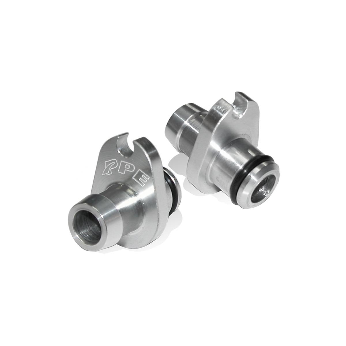 Pacific Performance Engineering Crankcase Breathers 114020000 Breather Set, Aluminum, 5/8" hose barb, GM Duramax 6.6L, 2004.5-2010