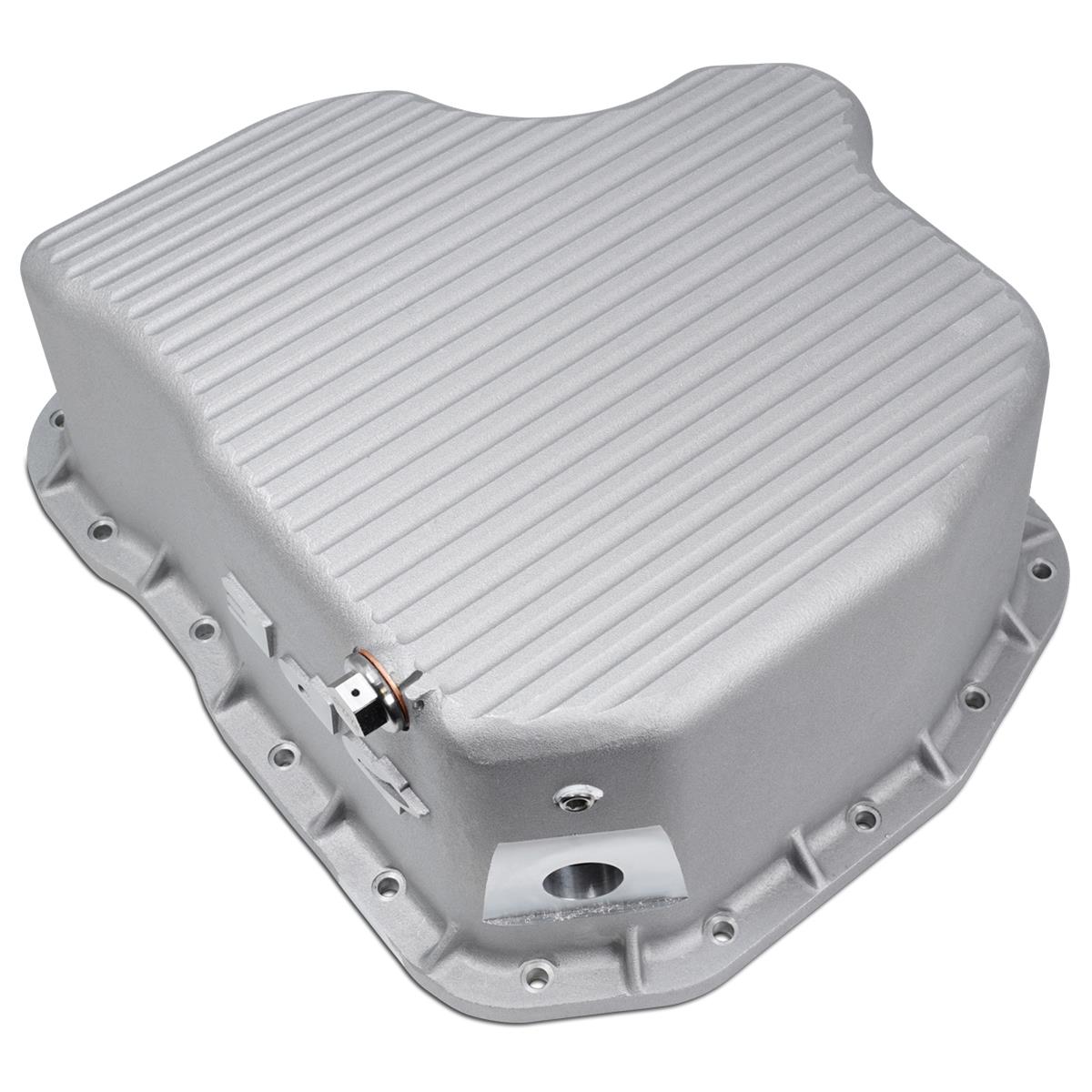 Pacific Performance Engineering Aluminum Oil Pans 114052100 Pan, Aluminum, Natural, 5 qt., Chevrolet, GMC, 6.6L, Diesel, Each thumbnail 2