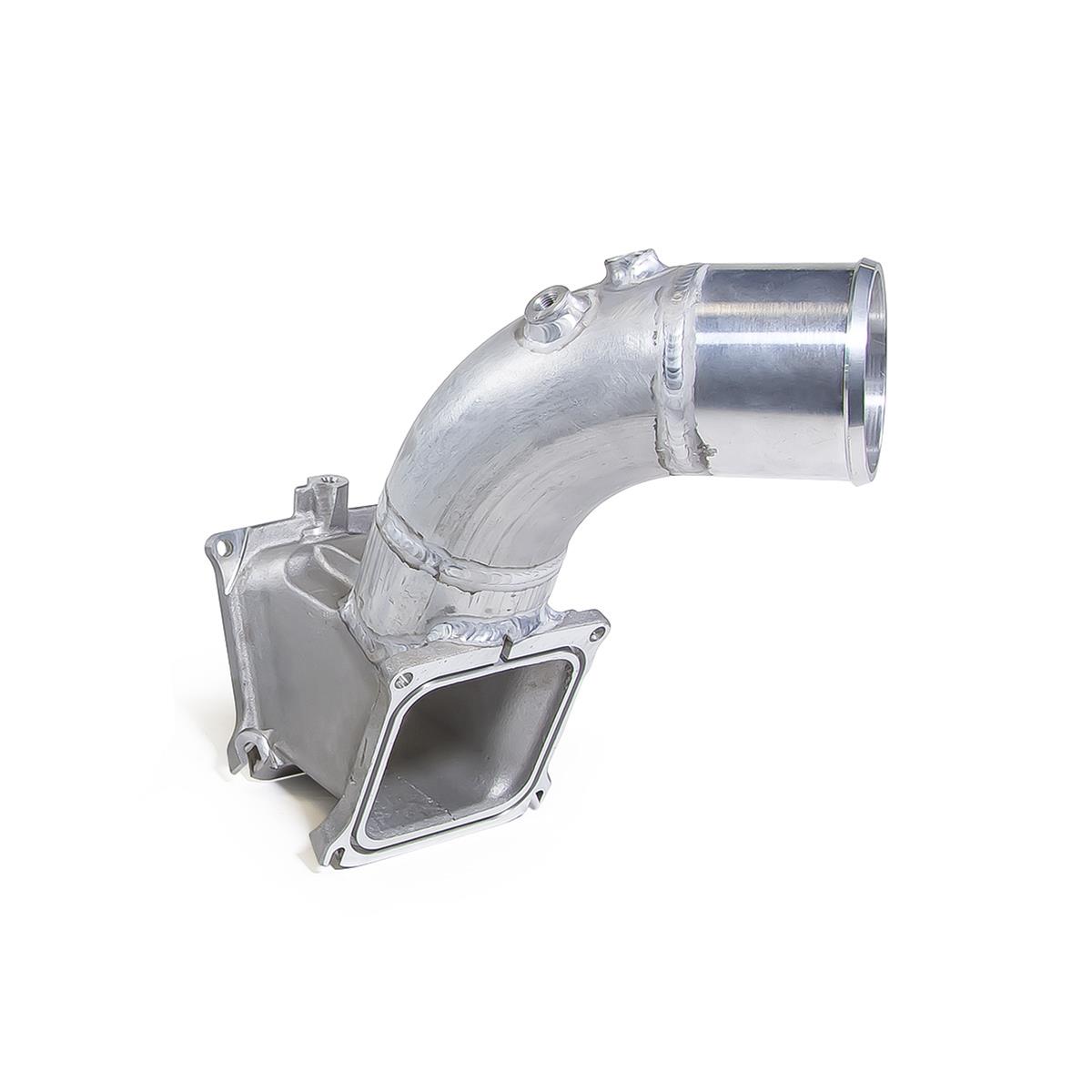 PPE Intake Manifolds, Fuel Injected 115053100 Manifold, 3.0", High Flow, Raw Aluminum, GM Duramax 6.6L 2006-10