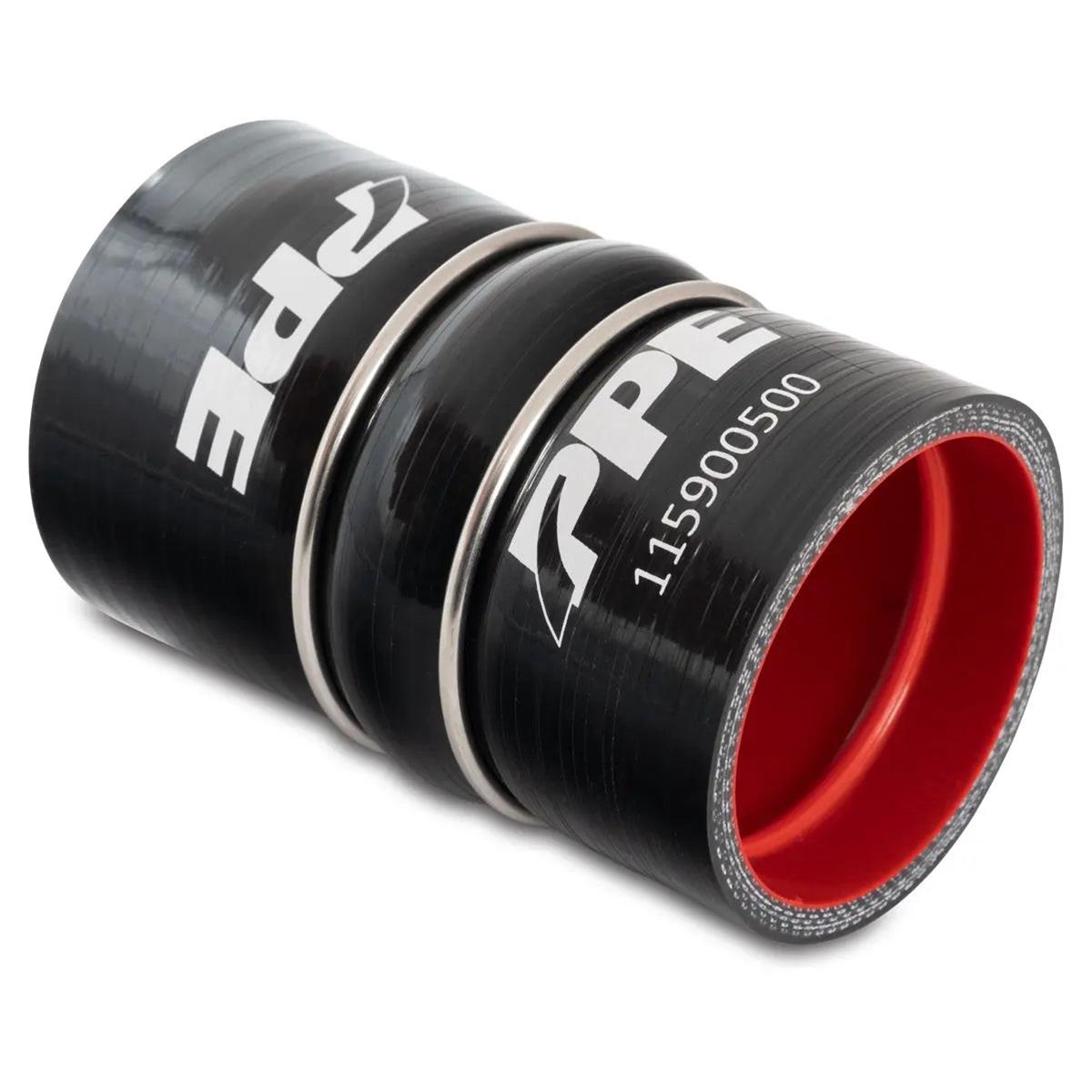 Pacific Performance Engineering Silicone Tubing Couplers 115900500 Coupler, Straight, Silicone, Black, 2.250 in. Inlet/Outlet Diameter, 4.000 in. Length, Each