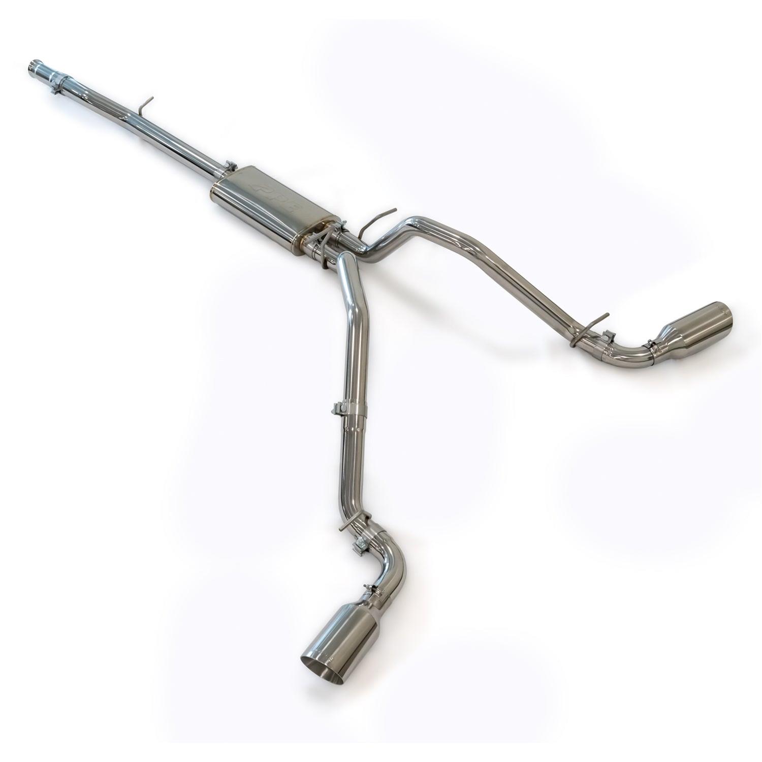 PPE Exhaust Systems 117033030 Exh Cat-Back w/tips Pol/Pol 09-13