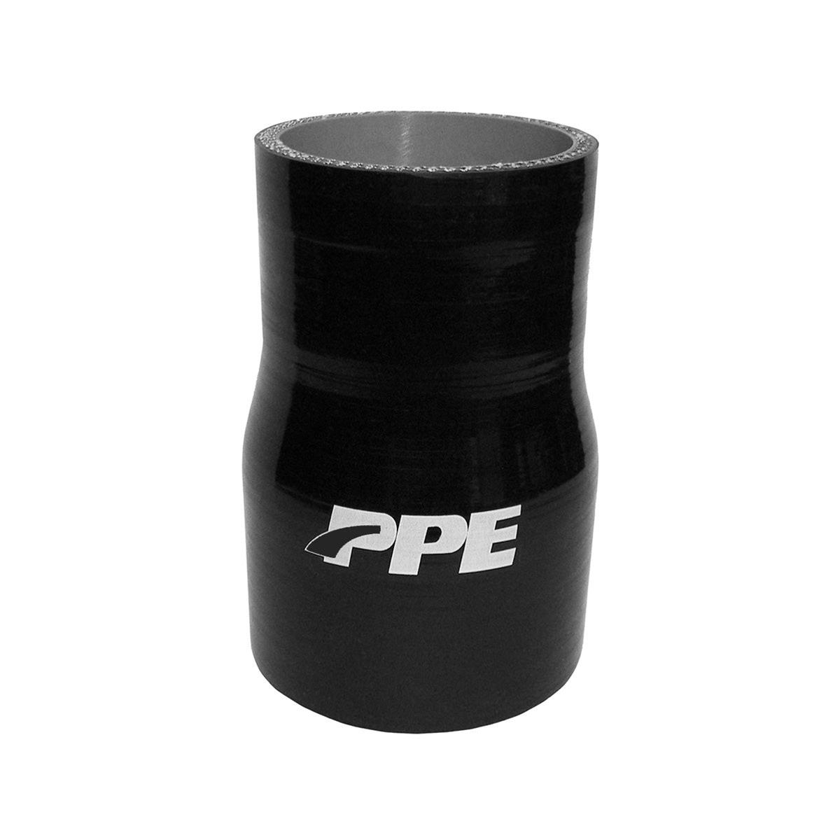 Pacific Performance Engineering Silicone Tubing Couplers 515302205 Coupler, Straight, Silicone, Black, 3.000 in. Inlet Diameter, 2.250 in. Outlet Diameter, Each