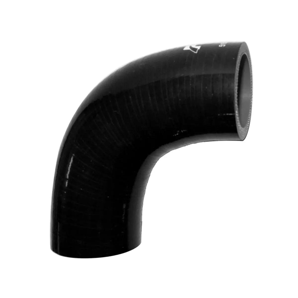 Pacific Performance Engineering Silicone Tubing Couplers 515353590 Hose, 90 Degree Elbow, Black, 3.500 in. Inlet/Outlet Diameter, 3.0 in. Length, Each